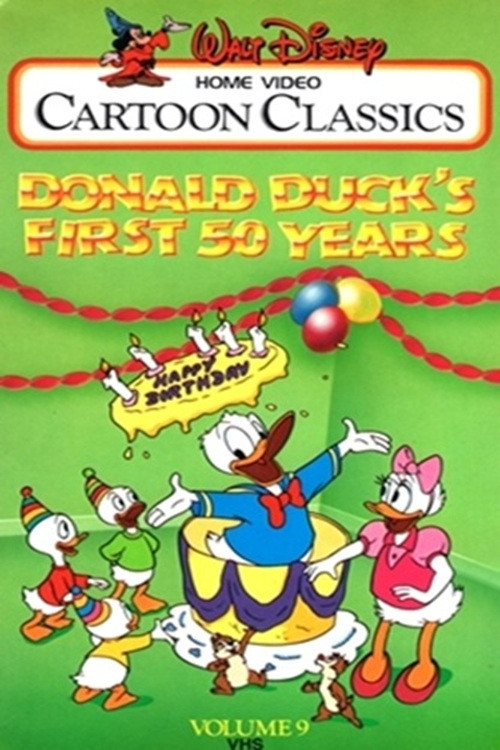 Movie poster for Donald Duck's First 50 Years (1984)