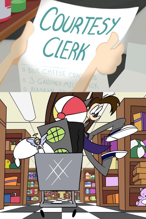 Movie poster for Courtesy Clerk (2025)