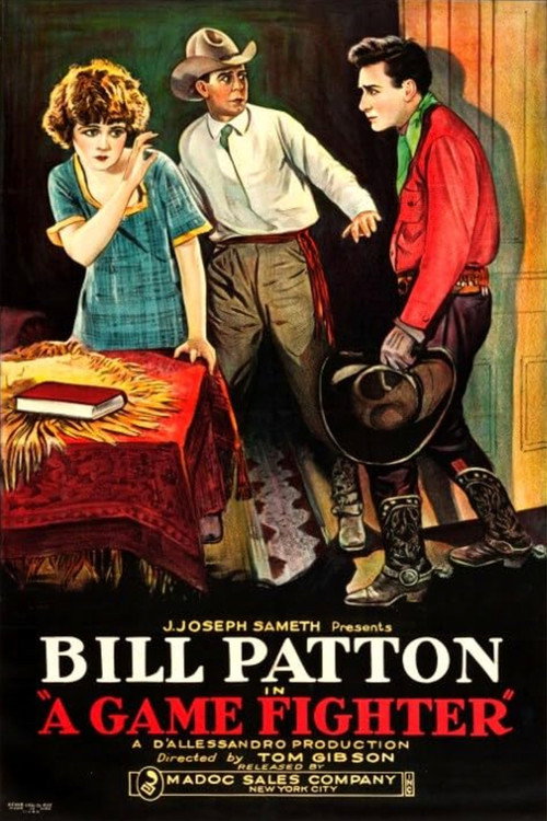 Movie poster for A Game Fighter (1924)