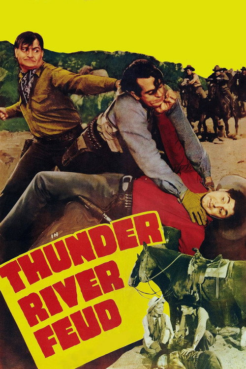 Movie poster for Thunder River Feud (1942)