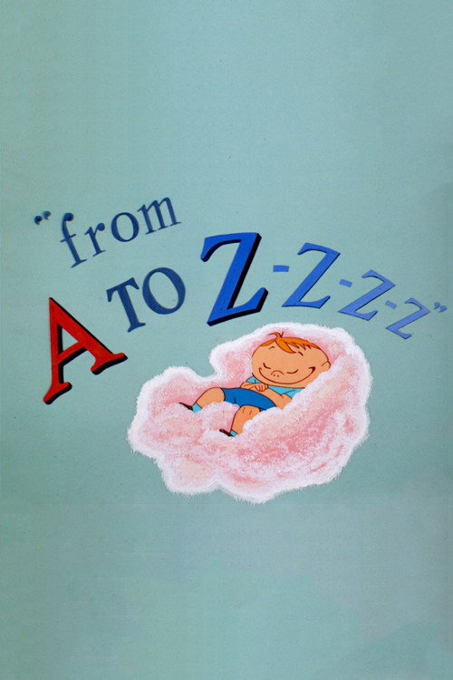 Movie poster for From A to Z-Z-Z-Z (1954)