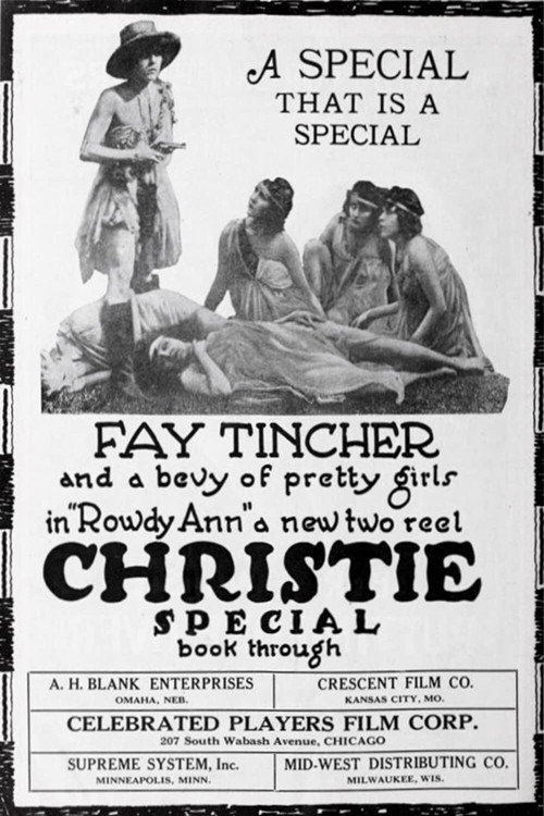 Movie poster for Rowdy Ann (1919)