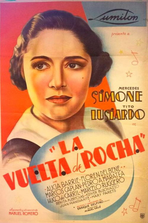 Movie poster for La vuelta de Rocha (1937)