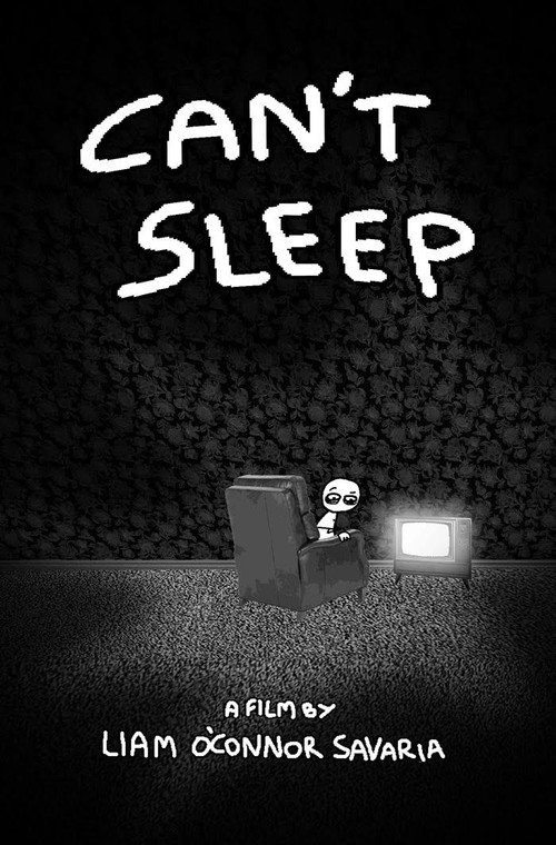 Movie poster for Can't Sleep (2024)