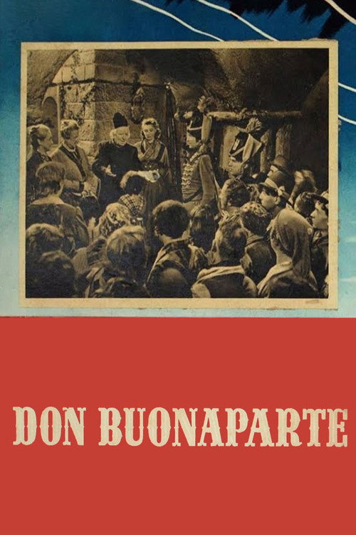 Movie poster for Don Buonaparte (1941)