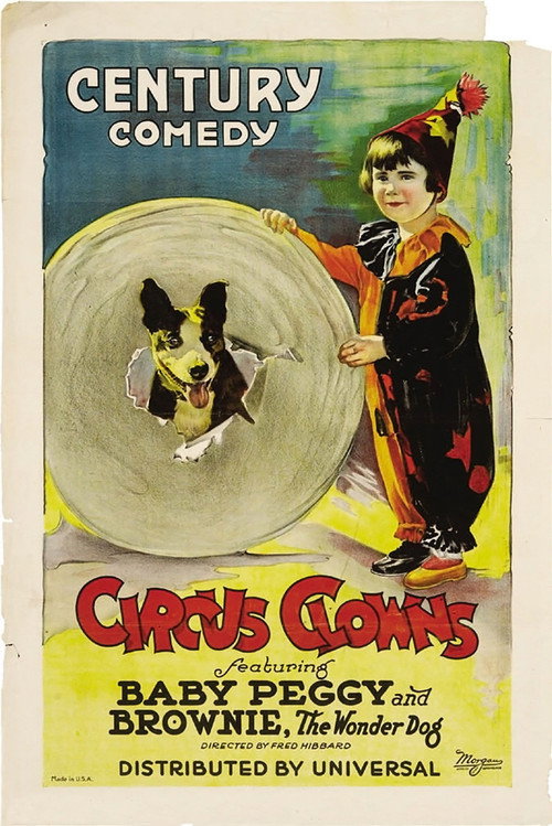 Movie poster for Circus Clowns (1922)