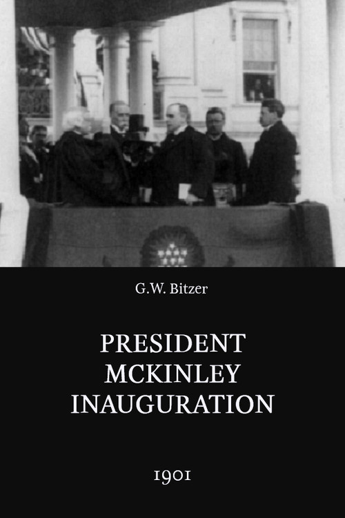 Movie poster for President McKinley Inauguration (1901)