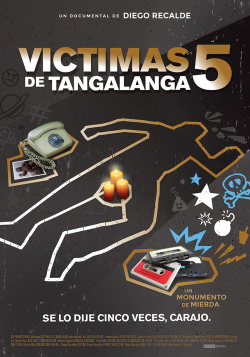 Movie poster for Víctimas de Tangalanga 5 (2021)