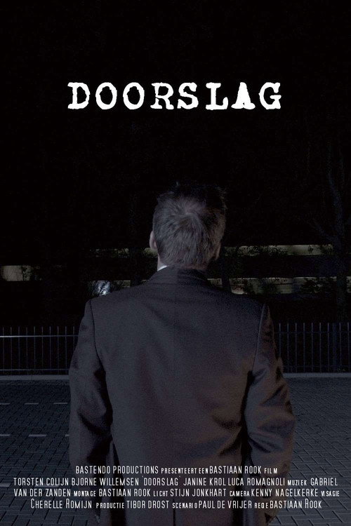 Movie poster for Doorslag (2012)