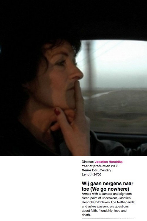 Movie poster for We go nowhere (2008)