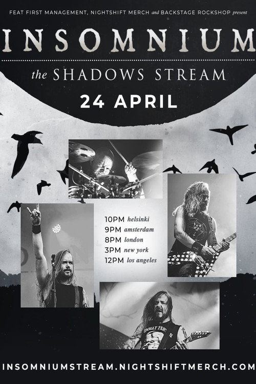 Movie poster for Insomnium - The Shadows Stream (2021)