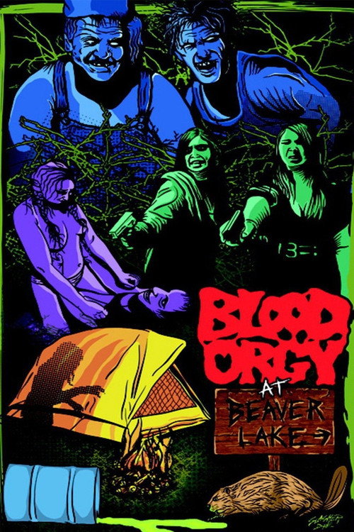 Movie poster for Blood Orgy At Beaver Lake (2012)