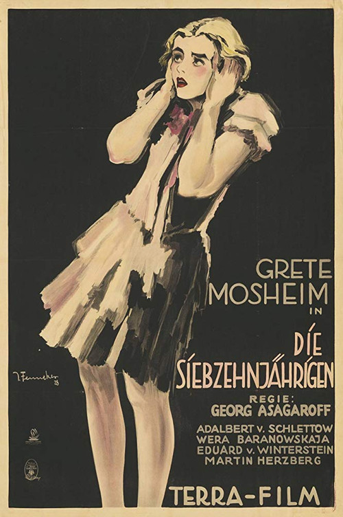 Movie poster for Die Siebzehnjährigen (1929)