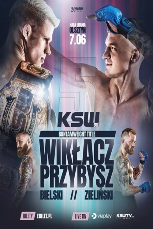 Movie poster for KSW 95: Wiklacz vs. Przybysz 5 (2024)