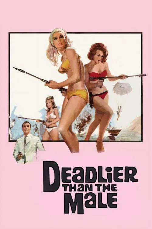 Movie poster for Deadlier Than the Male (1967)