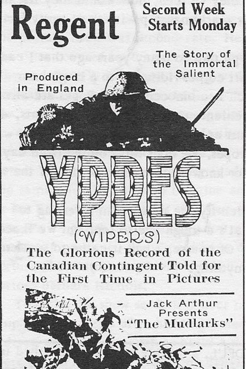Movie poster for Ypres (1925)