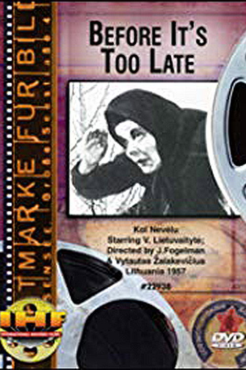 Movie poster for Until It's Too Late... (1957)