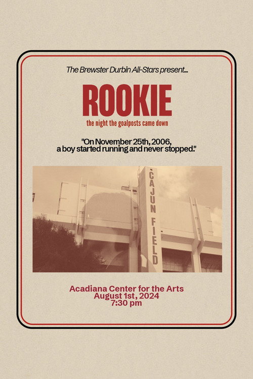 Movie poster for Rookie: The Night the Goalposts Came Down (2026)