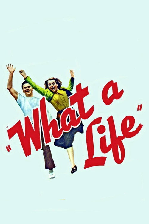Movie poster for What a Life (1939)