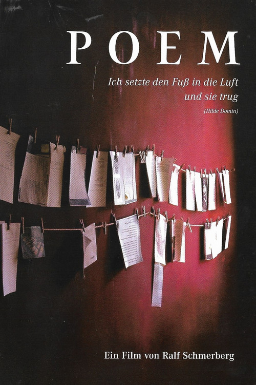 Movie poster for Poem: I Set My Foot Upon the Air and It Carried Me (2003)