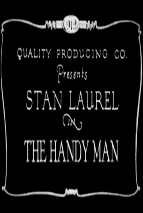 Movie poster for The Handy Man (1923)