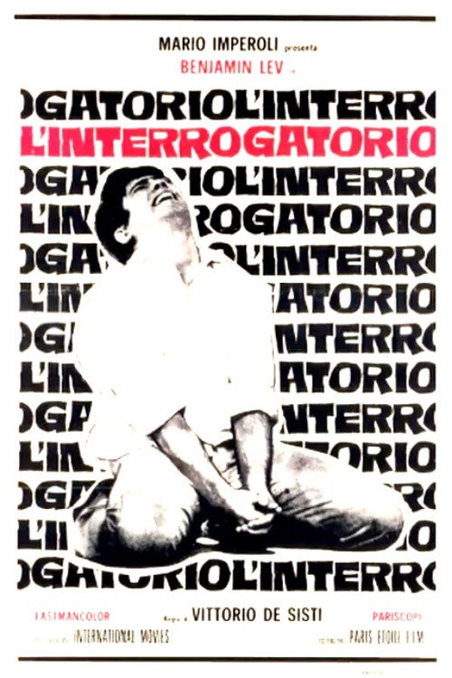 Movie poster for L'interrogatorio (1970)
