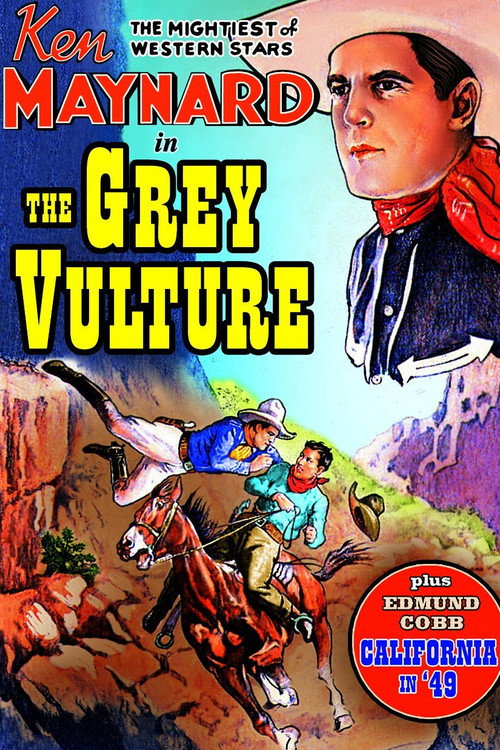 Movie poster for The Grey Vulture (1926)