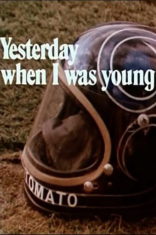 Movie poster for Yesterday when I was Young (1976)