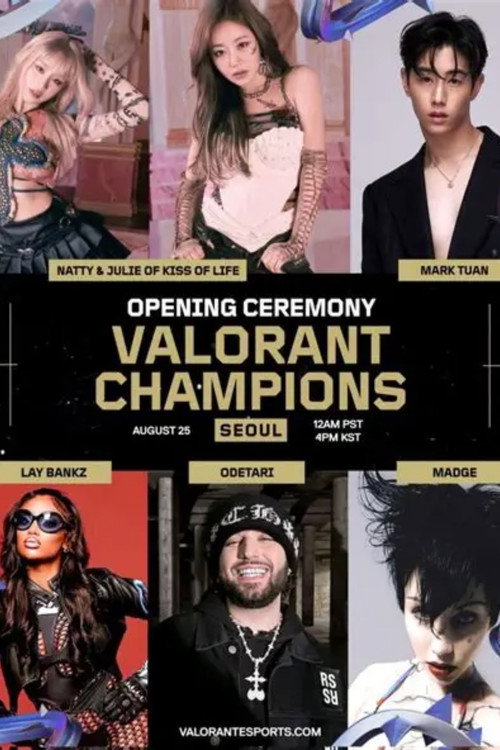 Movie poster for 2024 VALORANT Champions Opening Ceremony (2024)
