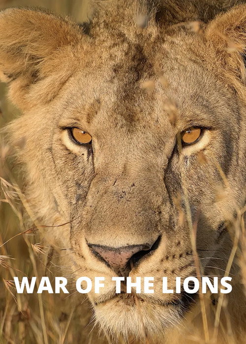 Movie poster for War of the Lions (2022)