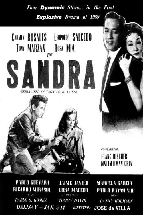 Movie poster for Sandra (1959)