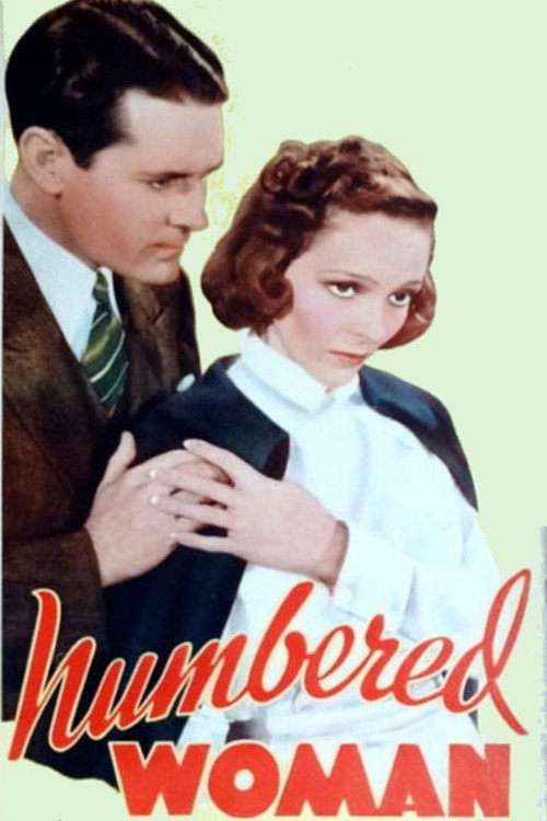 Movie poster for Numbered Woman (1938)