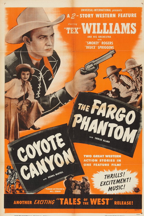 Movie poster for Coyote Canyon (1949)