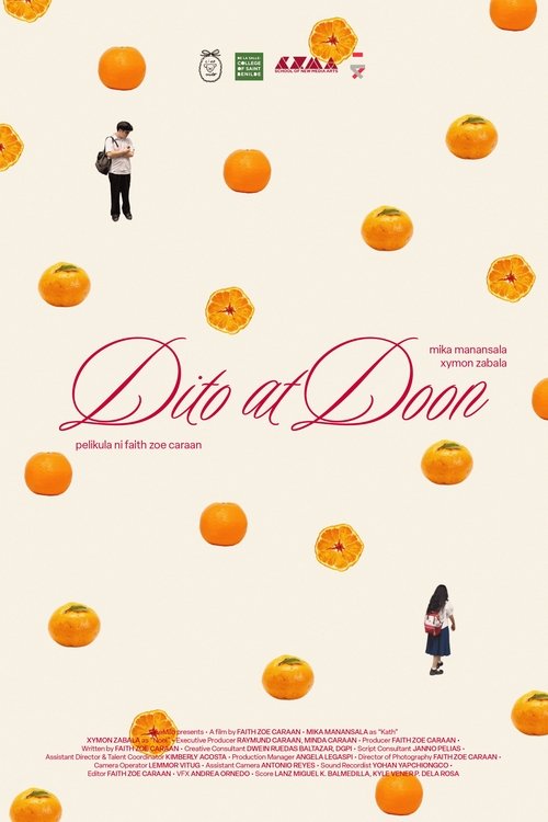 Movie poster for Dito at Doon (2025)