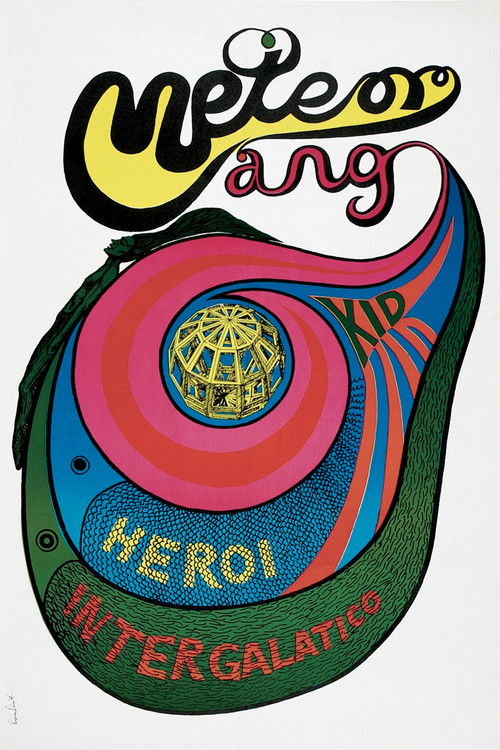 Movie poster for Meteorango Kid, Intergalactic Hero (1969)