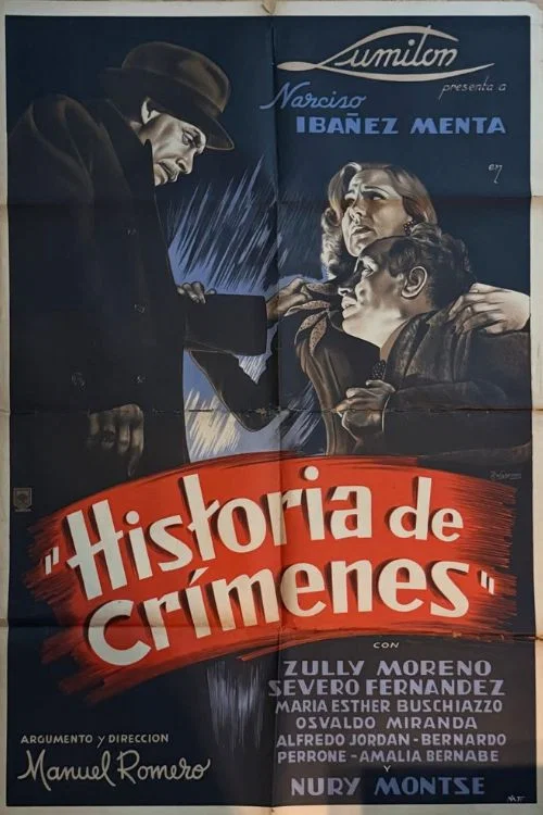 Movie poster for Historia de crímenes (1942)