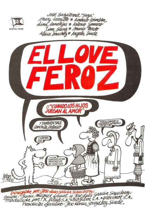 Movie poster for Fierce Love, or When Children Play at Love (1975)