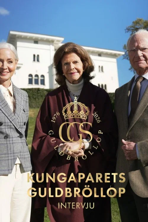 Movie poster for Kungaparets guldbröllop - intervju (2026)