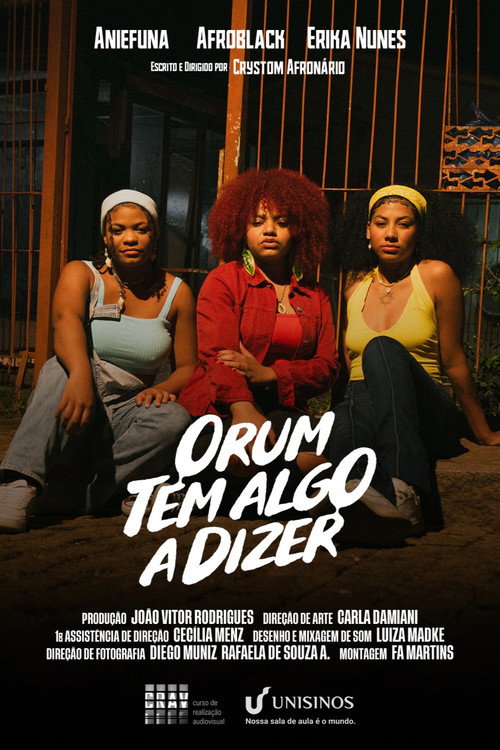 Movie poster for Orum Has Something to Say