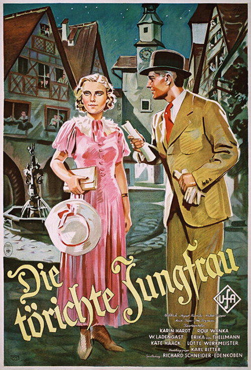 Movie poster for Die törichte Jungfrau (1935)