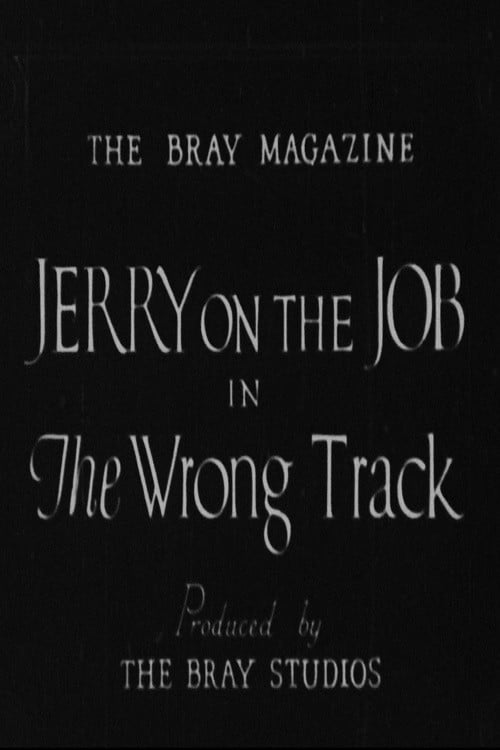 Movie poster for The Wrong Track (1920)