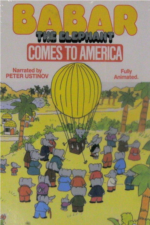Movie poster for Babar Comes to America (1971)