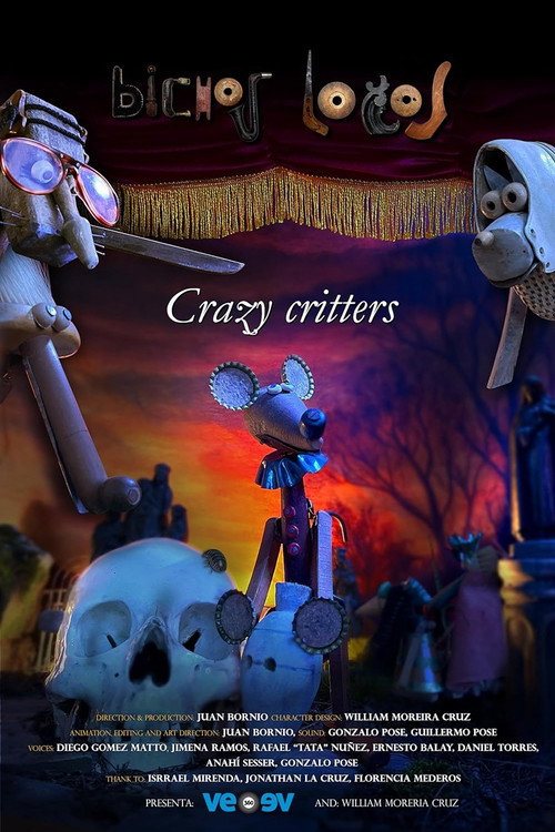 Movie poster for Crazy Critters (2025)