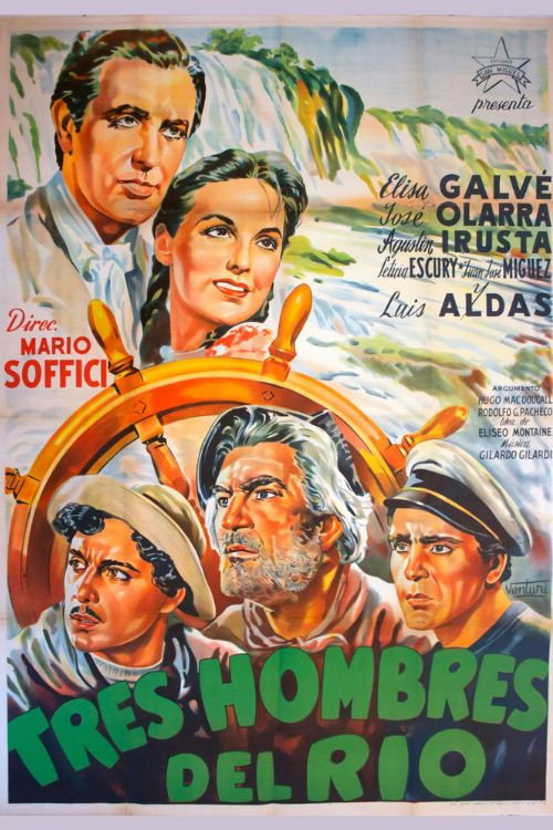 Movie poster for Three Men of the River (1943)