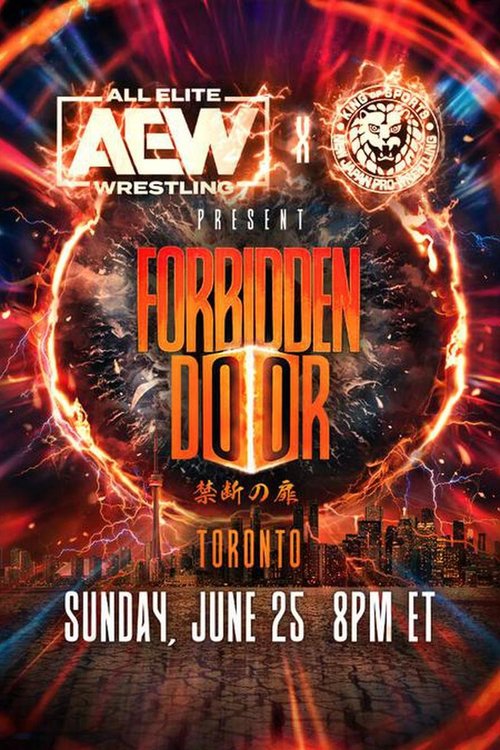 Movie poster for AEW x NJPW Present Forbidden Door 2023 (2023)