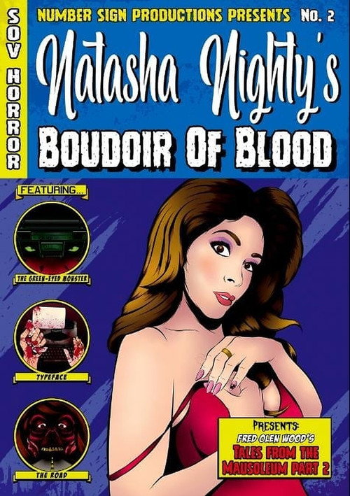 Movie poster for Natasha Nighty’s Boudoir of Blood (2020)