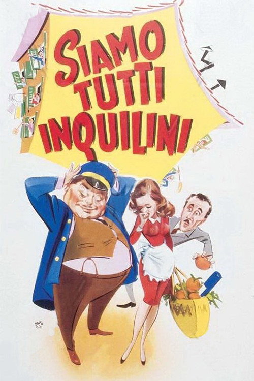 Movie poster for Siamo tutti inquilini (1953)