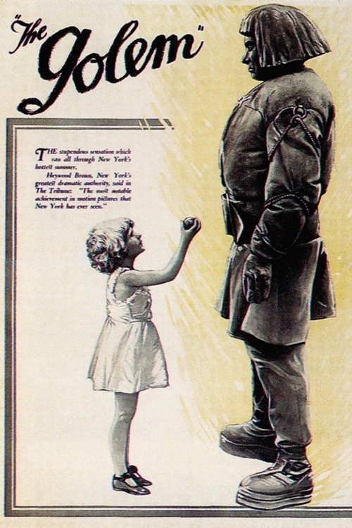 Movie poster for The Golem (1960)