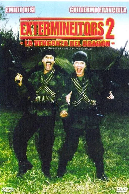 Movie poster for The Extermineitors 2: The Dragon Vengance (1990)