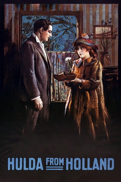 Movie poster for Hulda from Holland (1916)